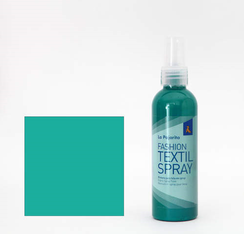 La Pajarita Textielspray 100ml Carribisch Turquoise