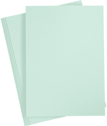 CC Gekleurd Karton A4 210 gr Pastel Groen 10 vel