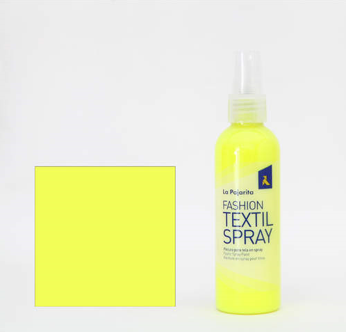 La Pajarita Textielspray 100ml Neon Geel