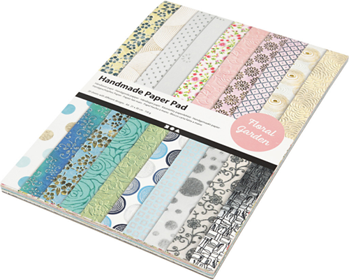 CC Handmade Paper Pad, A4, 210x297 mm, 110-150 g, 20 sheet/ 1 pack