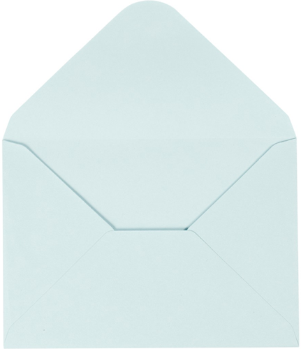 Happy Moments Enveloppen 11,5x16 cm Lichtblauw 10 stuks