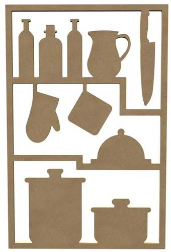 Gomille MDF Plaat Keuken 58 cm