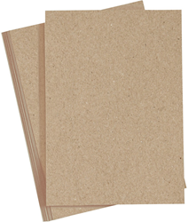 Happy Moments Farbiges Papier A4 120 gr Kraft 20 Blatt