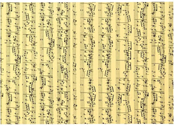CC Musiknotenkarton 180gr A4 10 Blatt