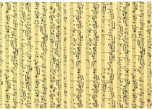 CC Musiknotenkarton 180gr A4 10 Blatt