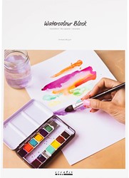 CC Aquarelpapier in blok A3 180 gr Wit 20 vel