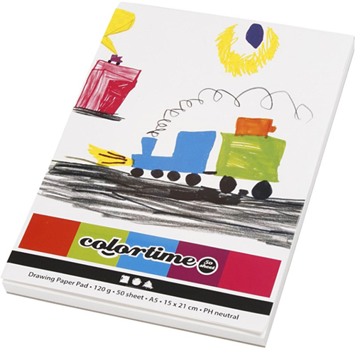 Colortime Tekenblok A5