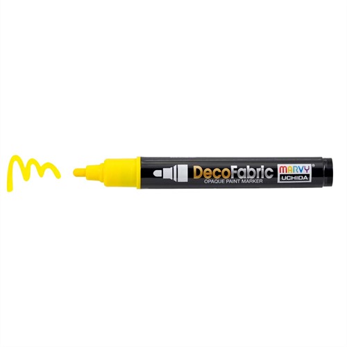 Marvy Uchida Deco Fabric Marker Yellow
