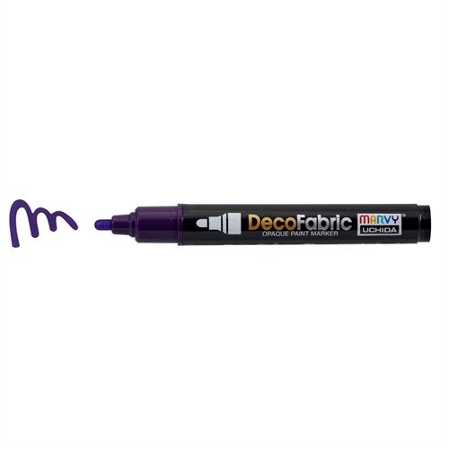 Marvy Uchida Deco Fabric Marker Violet