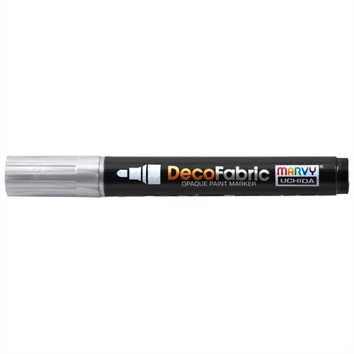 Marvy Uchida Deco Fabric Marker Silver