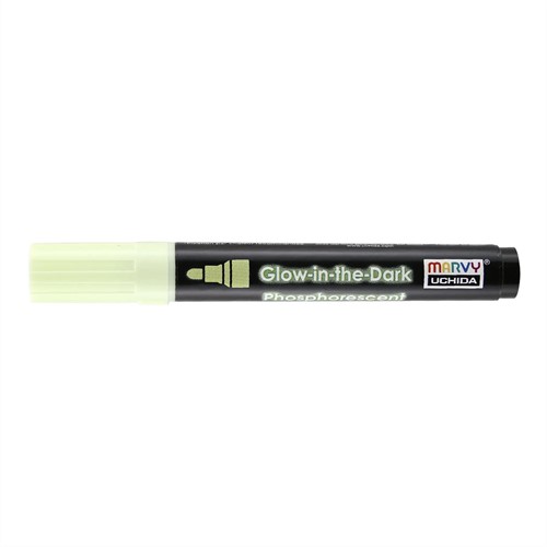 Marvy Uchida Deco Fabric Marker Glow in the Dark Yellow
