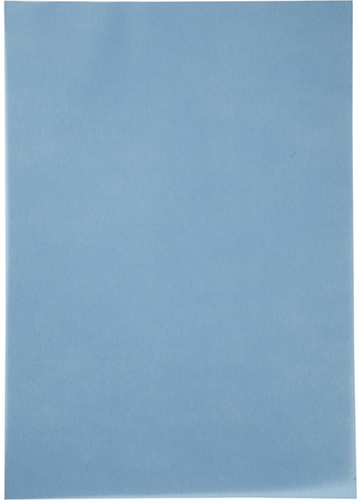 CC Vellum Papier 100gr A4 Blauw 10 vel