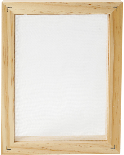 CC Grenen Papiermal met Enkel Frame A5
