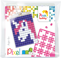 Pixelhobby Medaillion keyring starterset - Unicorn