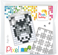 Pixelhobby Medaillon Tropischer Esel