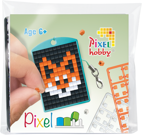 Pixelhobby Medaillion keyring starterset - Tropical Toucan