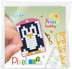 Pixelhobby Medaillon - Pinguin