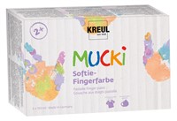 Kreul Mucki Softie Vingerverf Set 6x150 ml