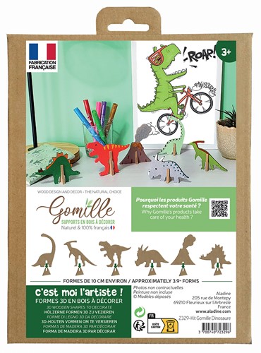 Gomille MDF Figuren Set Dinosaurussen
