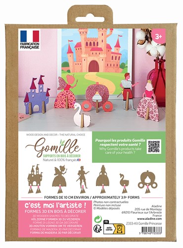 Gomille MDF Figuren Set Prinsessen