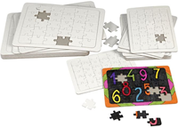 CC Kartonnen Puzzel A4 Wit-2
