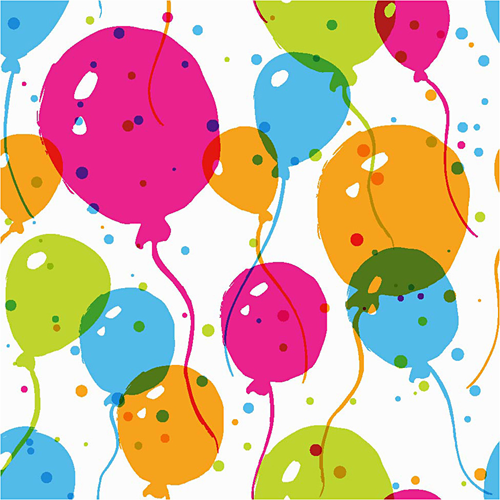 CC Servetten met ballonnen
