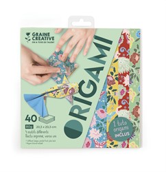 GC Origamipapier Set 20x20 cm 40 vel - Koi Karpers