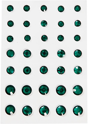 Vivi Gade Strasstenen 6-10 mm Groen 35 stuks