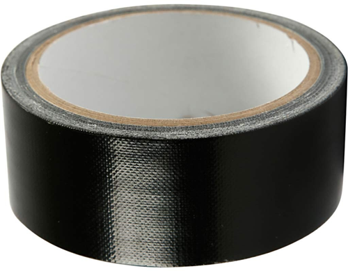 CC Canvas Tape 25m Zwart