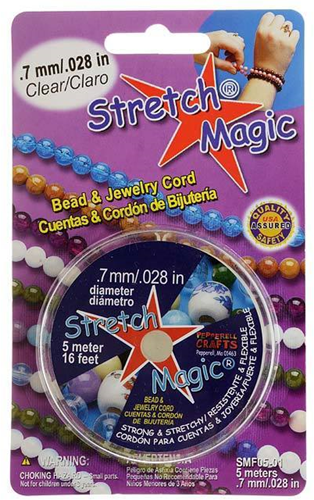Stretch Magic Elastiek 0,7 mm Transparant 5 m