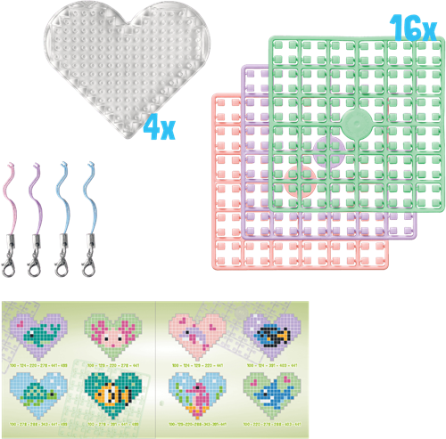 Pixelhobby Hearts Themenbox Meerestiere-2
