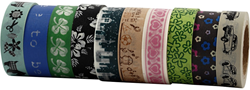 CC Washi Tape, W: 15 mm, 10x10 m/ 1 pack