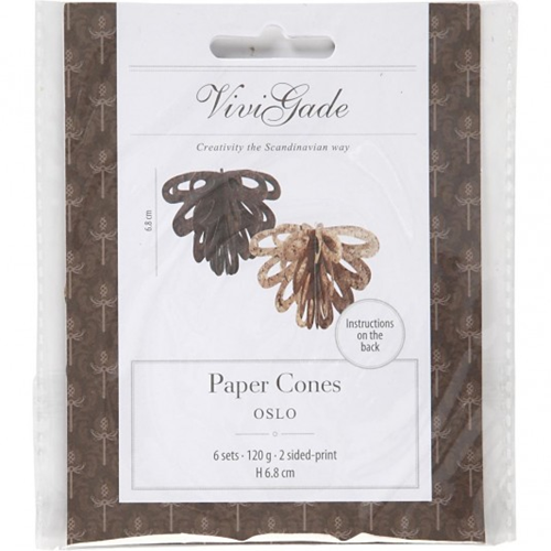 Vivi Gade Design Cones 6.8 cm Oslo 6 pieces