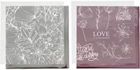 CC Deco Foil 15x15 cm Flowers 2 pieces-2