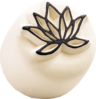 LaDot Steen Huidstempel 2 cm Lotus
