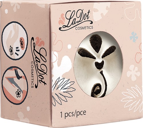 LaDot Steen Huidstempel 2 cm Bloementak-2