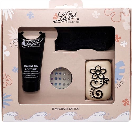 LaDot Tijdelijke Tatoeage Kit Bloem