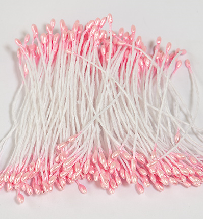 Meeldraden Parel Roze 144 stuks