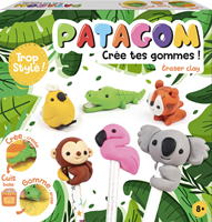Patagom Gum Klei Set Wilde Dieren