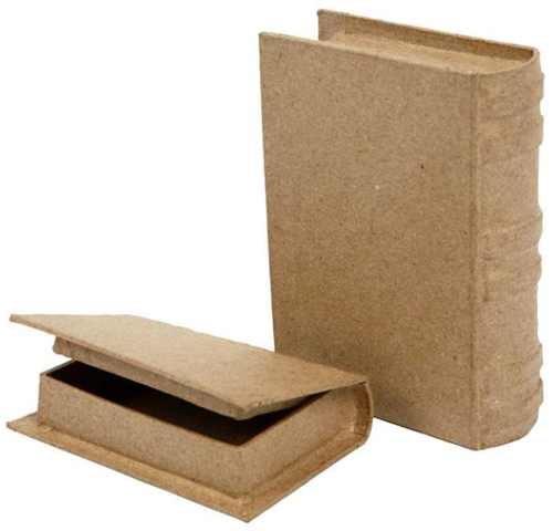 CC Papier Maché Boeken Set 2 stuks