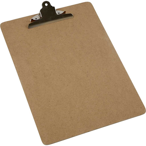 CC Clipboard, silver, size 23x34x0,3 cm, A4, 1 pc-2
