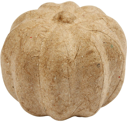 CC Papier Maché Pompoen 6 cm