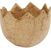 CC Eierschaal van papier-maché