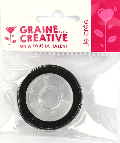 PACK OF 5 m X 6 mm BLACK RIBBON-2