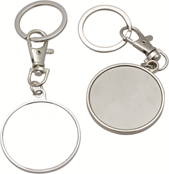 GC Metallkreis-Schlüsselanhänger 44 mm