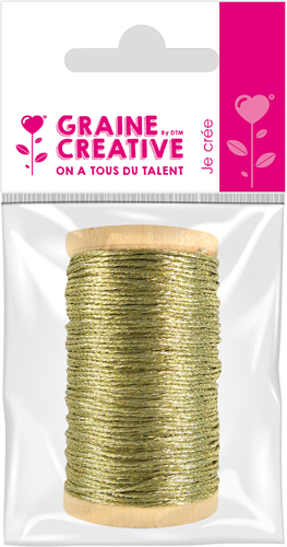GC Metallic Draad 20 m Goud-2
