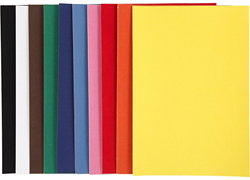 Colortime Velour Papier 140gr A4 10 vel