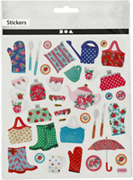 CC Stickers, garden life, 15x16,5 cm, 1 sheet-2