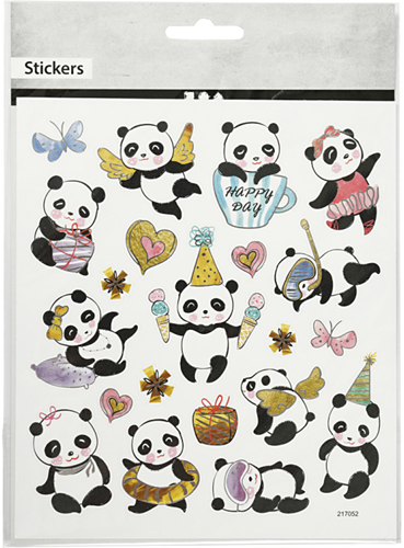 CC Stickers Panda's-2