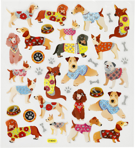CC Stickers Honden